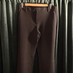 Ann Taylor - The Tall Straight Leg Pant In Black - Size 6T